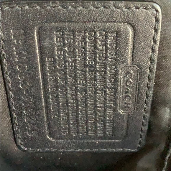 Black Patent leather Coach Bag - Picture 4 of 4